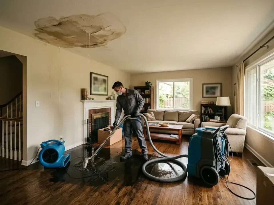 attic-pipe-burst-ceiling-drip-008 — frequently asked questions, Water Damage Restoration & Carpet Care in Peculiar, MO